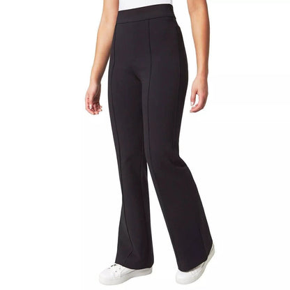 Ladies' High-Rise Flair Ponte Pants